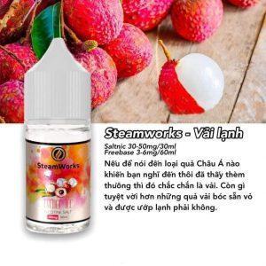 lychee ice vai lanh steamworks 30ml