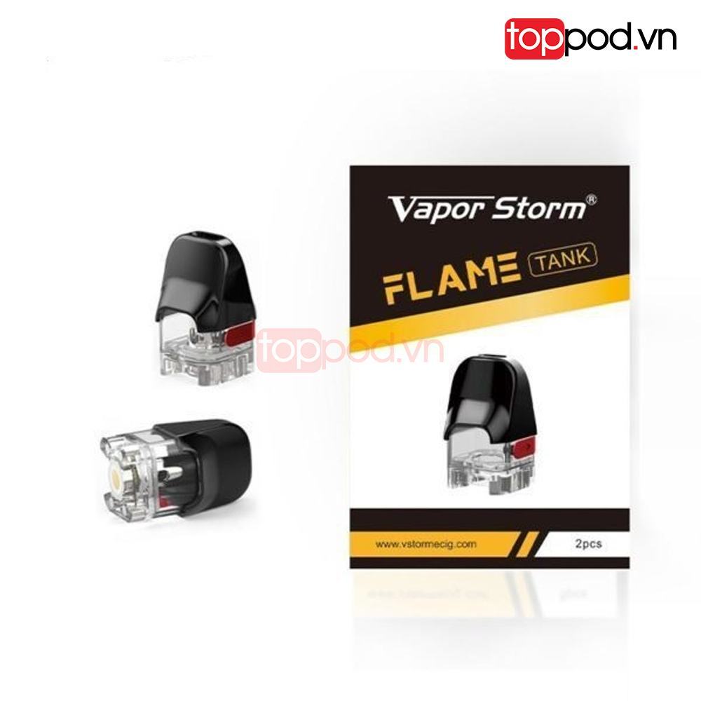 Đầu Pod rỗng Cartridge thay thế cho Flame Pod System Kit 25W by Vapor Storm