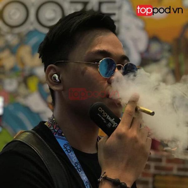 trx super duo pod system kit by turbo vape 1100mah toppod 10