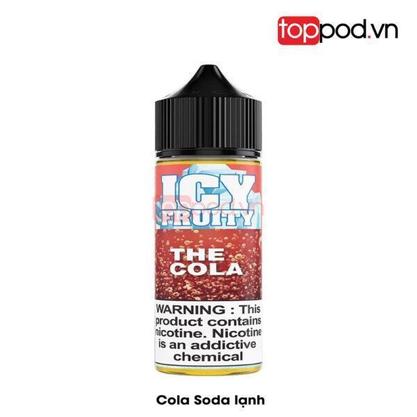 the cola cola soda lanh icy fruity salt 100ml toppod