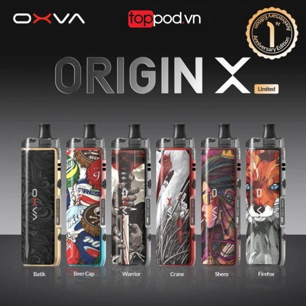 oxva origin x 60w limited toppod