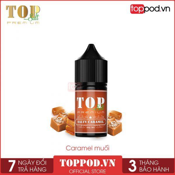 salty caramel caramel muoi top salt 30ml toppod