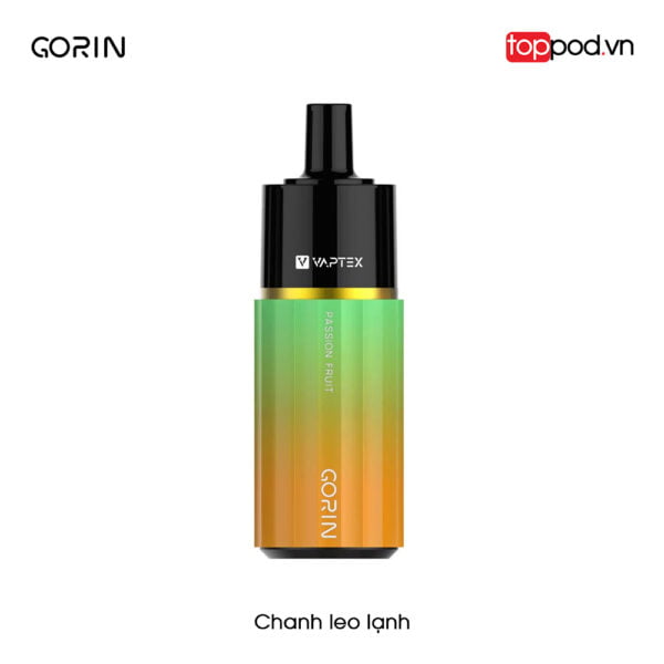 vaptex gorin passion fruit chanh leo lanh 2000 puffs toppod