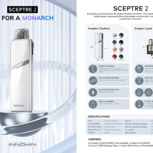 innokin sceptre pod kit 1400mah toppod 20