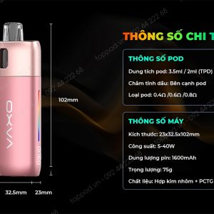 oxva oneo pod kit 40w chinh hang toppod 19